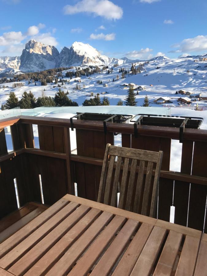 Appartamento Con Vista Sull'Alpe Di Siusi Bulla Eksteriør bilde